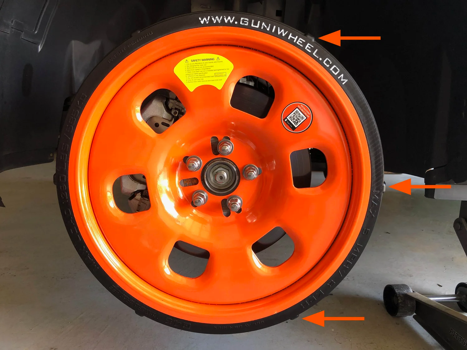 Guniwheel Safety Guidelines